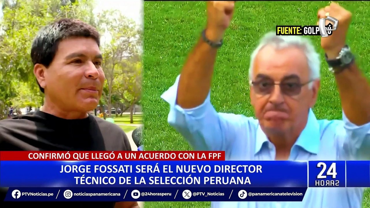 ¡Confirmado! Jorge Fossati es el nuevo director técnico de la selección peruana