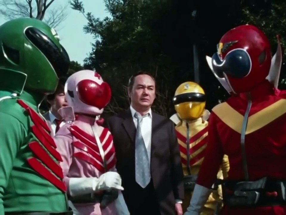 Gorenger Vs Jade Mask