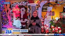 Familia convierte su casa en una viña navideña en Tlaxcala