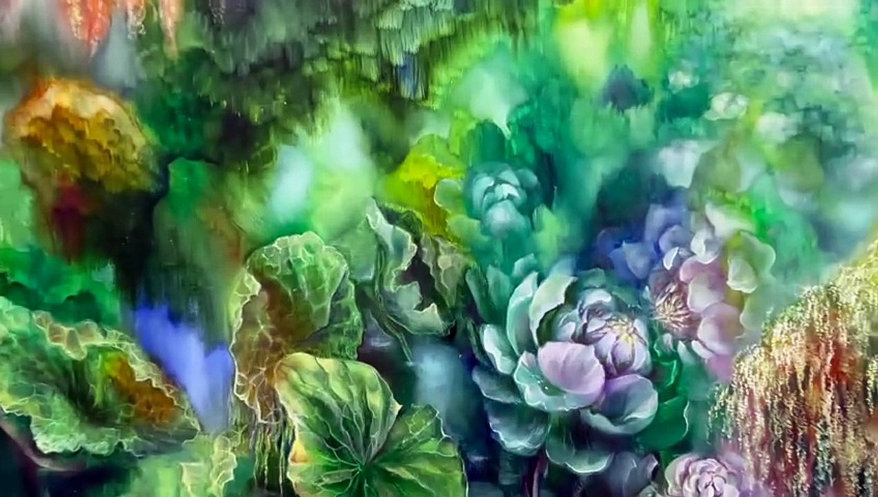 Muestra de arte en Miami explora atrevidos colores y fusiones temporales