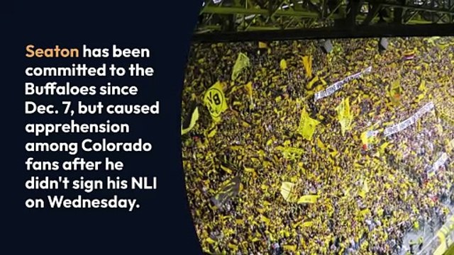 The Buffaloes of Colorado have successfully secured the commitment of highly sought-after offensive lineman, Jordan Seaton, who is regarded as a five-star prospect. This significant signing has be