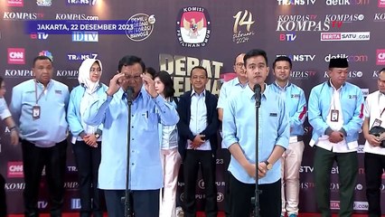 [FULL] Konpers Tiga Pasangan Calon Presiden dan Wakil Presiden Pasca Debat Cawapres 2024