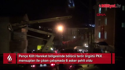 Türkiye şehitlerine ağlıyor! Yüreğimiz yandı