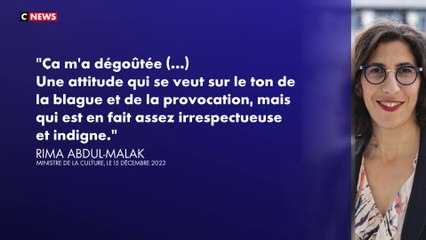 Emmanuel Macron désavoue Rima Abdul-Malak