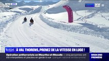 À Val Thorens, en Savoie, se trouve la plus longue piste de luge de France