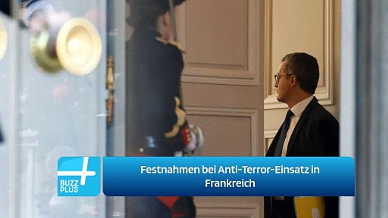 Festnahmen bei Anti-Terror-Einsatz in Frankreich