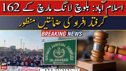 Baloch protesters gets bail | Breaking News