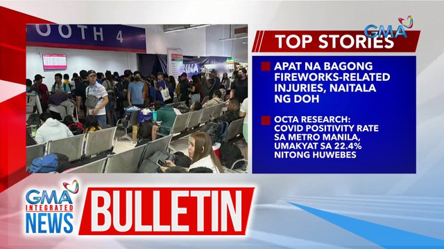 Mga pasahero, dagsa pa rin sa ilang bus terminal | GMA Integrated News Bulletin