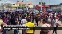 Aumenta flujo migratorio en la frontera. Selene Flores, 22 de diciembre de 2023