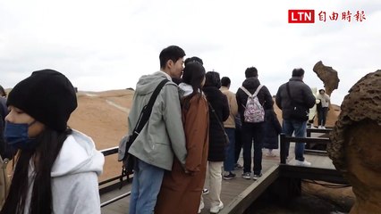 象鼻岩斷鼻引熱潮！野柳女王頭依然吸引國際遊客🌊