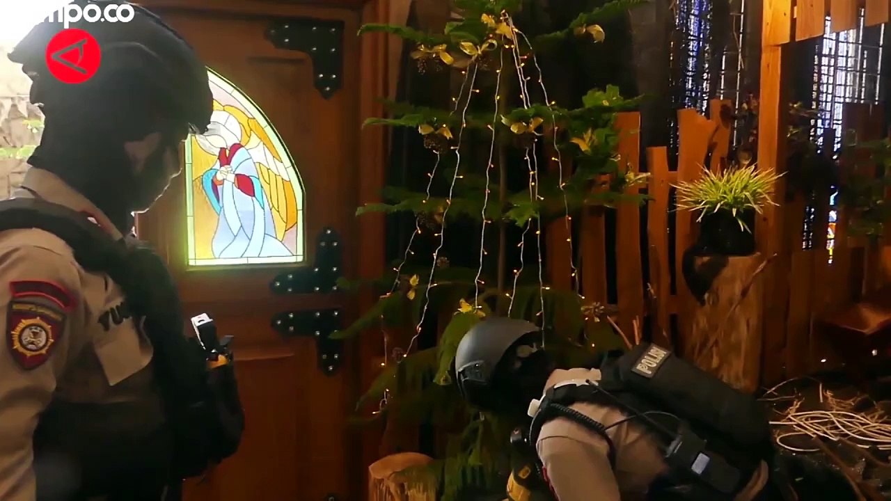 Polres Temanggung Sterilisasi 28 Gereja Jelang Perayaan Natal