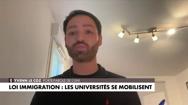 Yvenn Le Coz : «Nous demandons au gouvernement de ne pas reculer sur cette loi et nous demandons à la ministre de l’enseignement supérieur de tout faire pour que les blogages n’aient plus lieu»