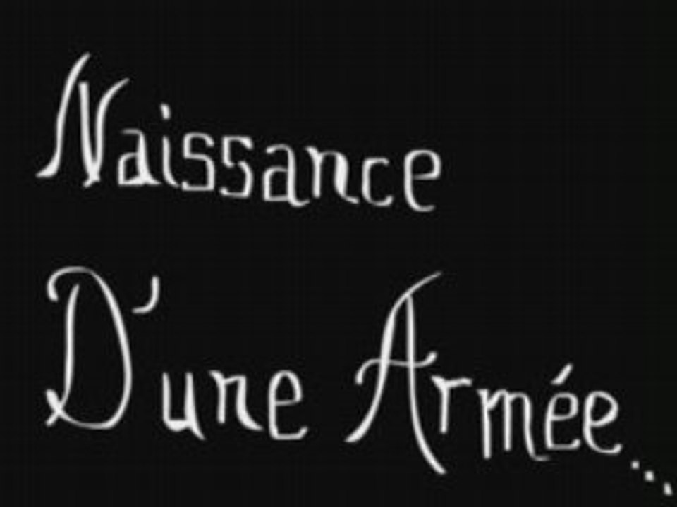 Naissance d'une armée