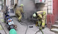 Beyoğlu'ndaki otelde yangın paniği