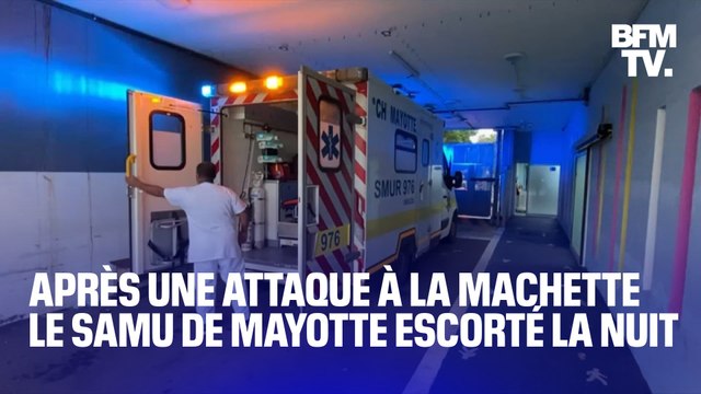 Après une attaque à la machette, le Samu de Mayotte désormais escorté par les forces de l’ordre pour ses intervention nocturnes
