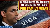 UK: Salary threshold hike on Family Visa to be in stages, higher end in 2025 | Oneindia