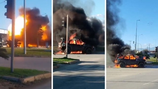 Lüks cip cayır cayır yandı