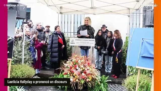 PHOTOS Laeticia Hallyday et ses filles Jade et Joy entourées de bikers : grande émotion à Paris, l'esprit de Johnny avec elles