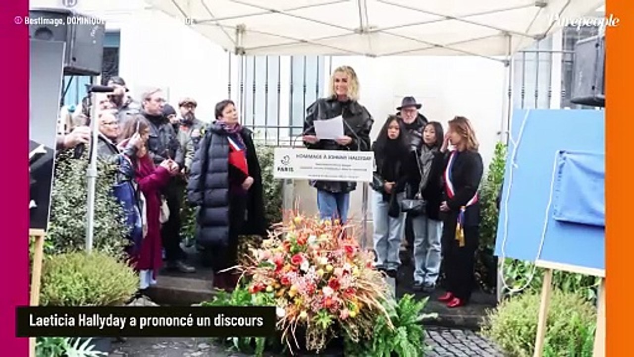 PHOTOS Laeticia Hallyday et ses filles Jade et Joy entourées de bikers : grande émotion à Paris, l'esprit de Johnny avec elles