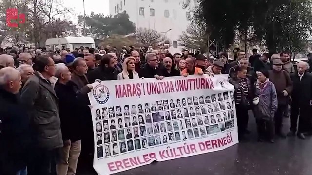 Maraş Katliamı'nın 45'inci yılında anma törenleri düzenlendi :'Genelkurmay arşivleri açılsın'