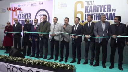 Tuzla'da 6. Kariyer ve İstihdam Fuarı Yapıldı