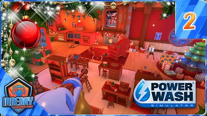 PowerWash Simulator [2/2] - On termine le nettoyage de l'Atelier du Père Noël !