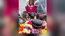 Raveena Tandon completes pilgrimage to 12 Jyotirlingas, daughter Rasha supports her