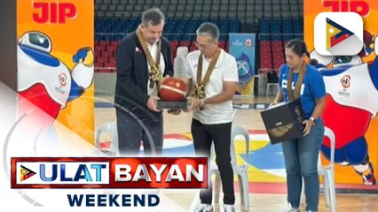 SBP, opisyal nang ibinigay ng FIBA WC Flooring sa PSC