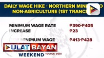 Hanggang P33 na daily minimum wage hike sa Region 10, inaprubahan ng RTWPB