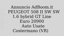 PEUGEOT 508 II SW SW 1.6 hybrid GT Line