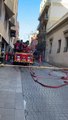 Incendio en la calle Major de Sarrià de Barcelona