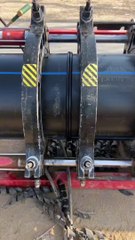 PE pipe horizontal sealing connection process