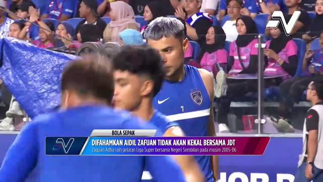 Aidil Zafuan tidak akan kekal bersama JDT?