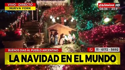 Nueva York de prepara para celebrar las fiestas con una temperatura de -3°