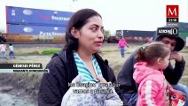 Cientos de migrantes pasarán su navidad en la frontera con EU
