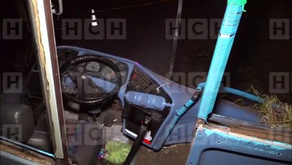 Madre e hija mueren tras despiste de bus interurbano en la Cuesta Moramulca #MóvilTGU