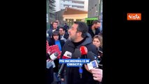 Salvini porta regali ai piccoli pazienti del Buzzi di Milano: 