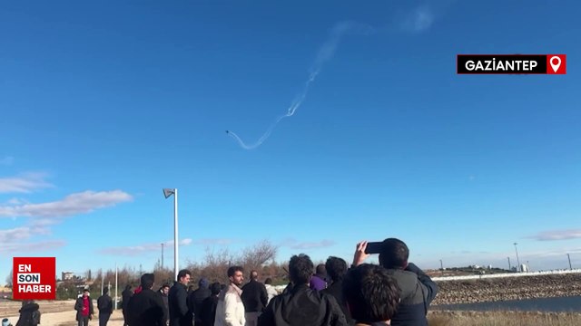 SOLOTÜRK, Gaziantep semalarında prova uçuşu yaptı