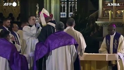 Sparatoria universita' Praga, la messa in ricordo delle vittime