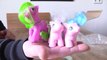 MY LITTLE PONY-UNBOXING PONY POST NEWBORN TWINS STICKY AND SNIFFELS AND BABY WADDLES
