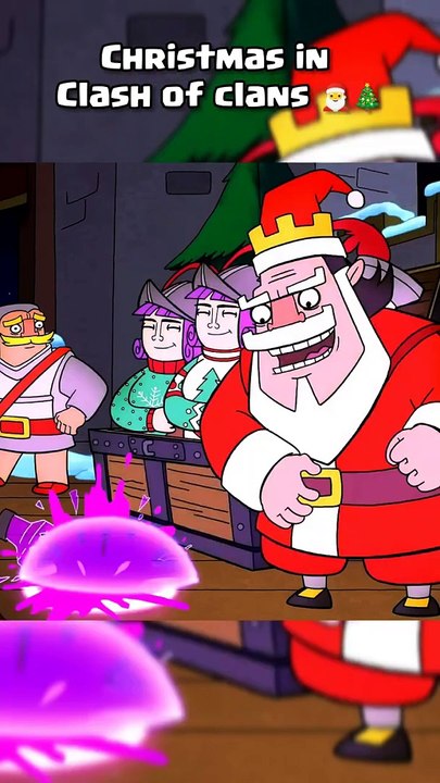 Christmas in Clash of clans  #clashofclans #coc