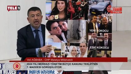 CHP'li Ağbaba kürsüye 'kara para' albümüyle çıktı! "Bunlar siyasi akrabalarınız"