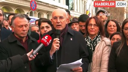 CHP Ankara İl Örgütü'nden 17/25 Aralık Protestosu... Ümit Erkol: "Evinde Para Sayma Makineleri Çıkanları Bize Masum Gibi Gösterenleri Affetmeyeceğiz"