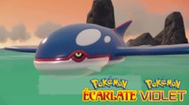 Kyogre Pokémon Ecarlate et Violet : Où le trouver et comment le capturer dans le DLC 2 ?