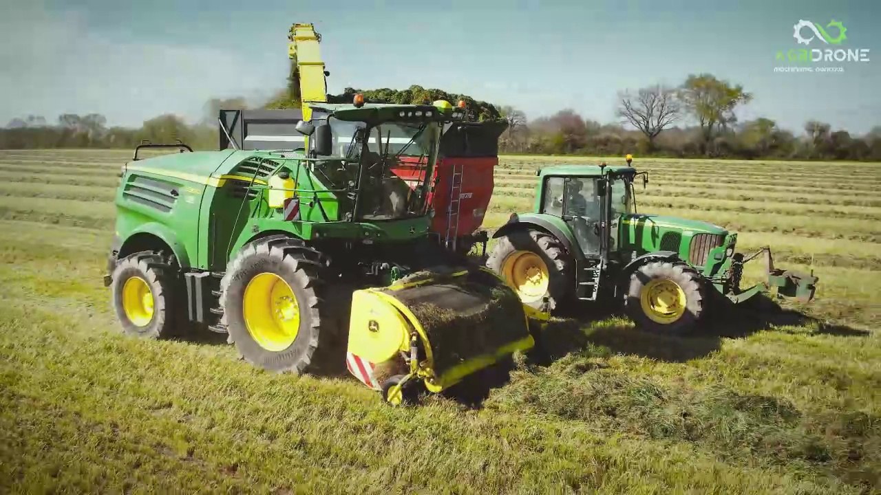 Début des ensilages d'herbe 2023 ! | CUMA de l'Espoir (44) | JOHN DEERE, CLAAS, JCB