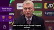Moyes delighted with the 'flexibility' of West Ham's front three