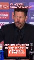 La pregunta que dejó a Simeone totalmente descolocado