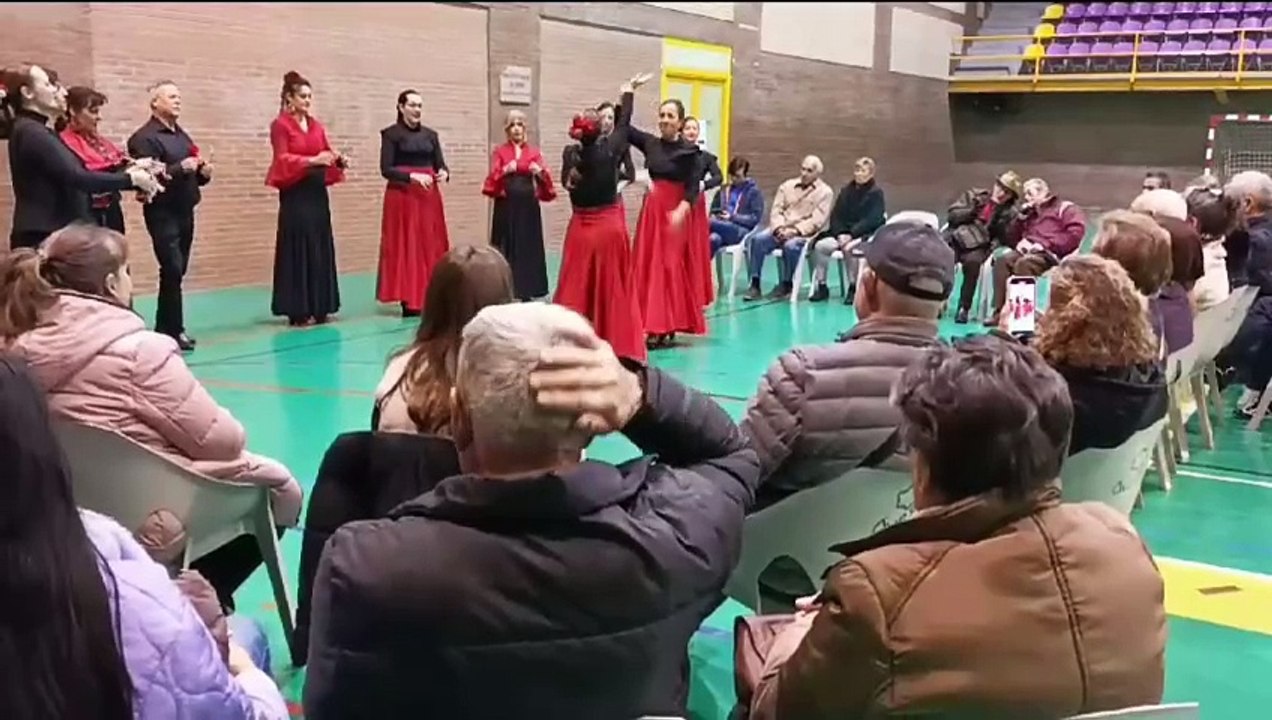 Tarde de mayores en el programa de Navidad