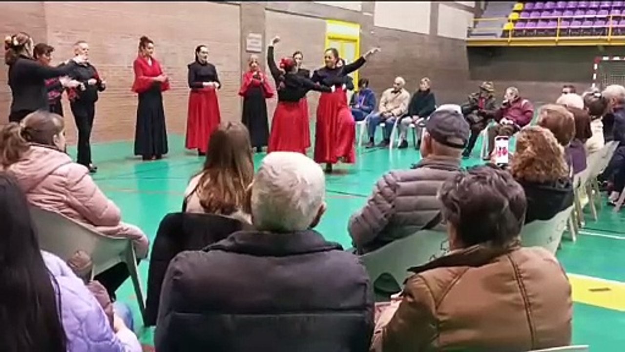 Tarde de mayores en el programa de Navidad