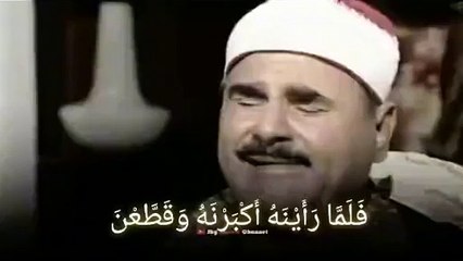 تلاوة مؤثرة من سورة يوسف السيد متولي